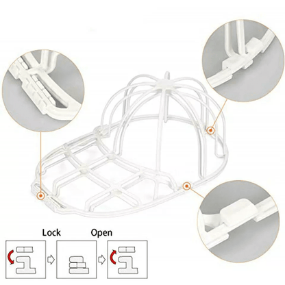 Hat Washer Baseball Cap Cleaner Machine Washing Cage Holder Frame Net For Trucker Hats And Cap Orga 8