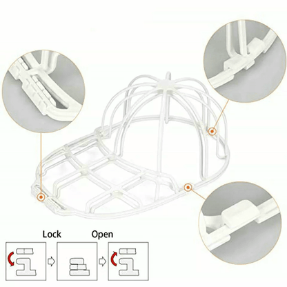 Hat Washer Baseball Cap Cleaner Machine Washing Cage Holder Frame Net For Trucker Hats And Cap Orga 5