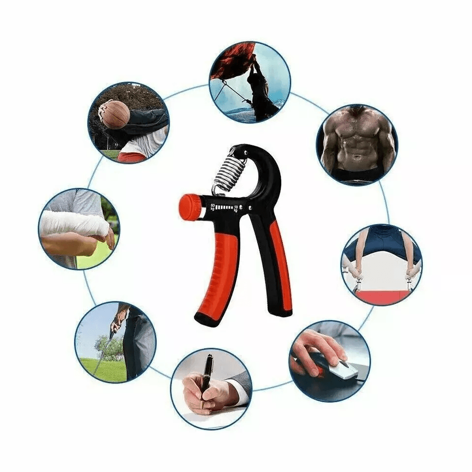 Adjustable Hand Grip Strength Power Trainer Gripper Strengthener Perfect For Gym  Fitness Workouts 3