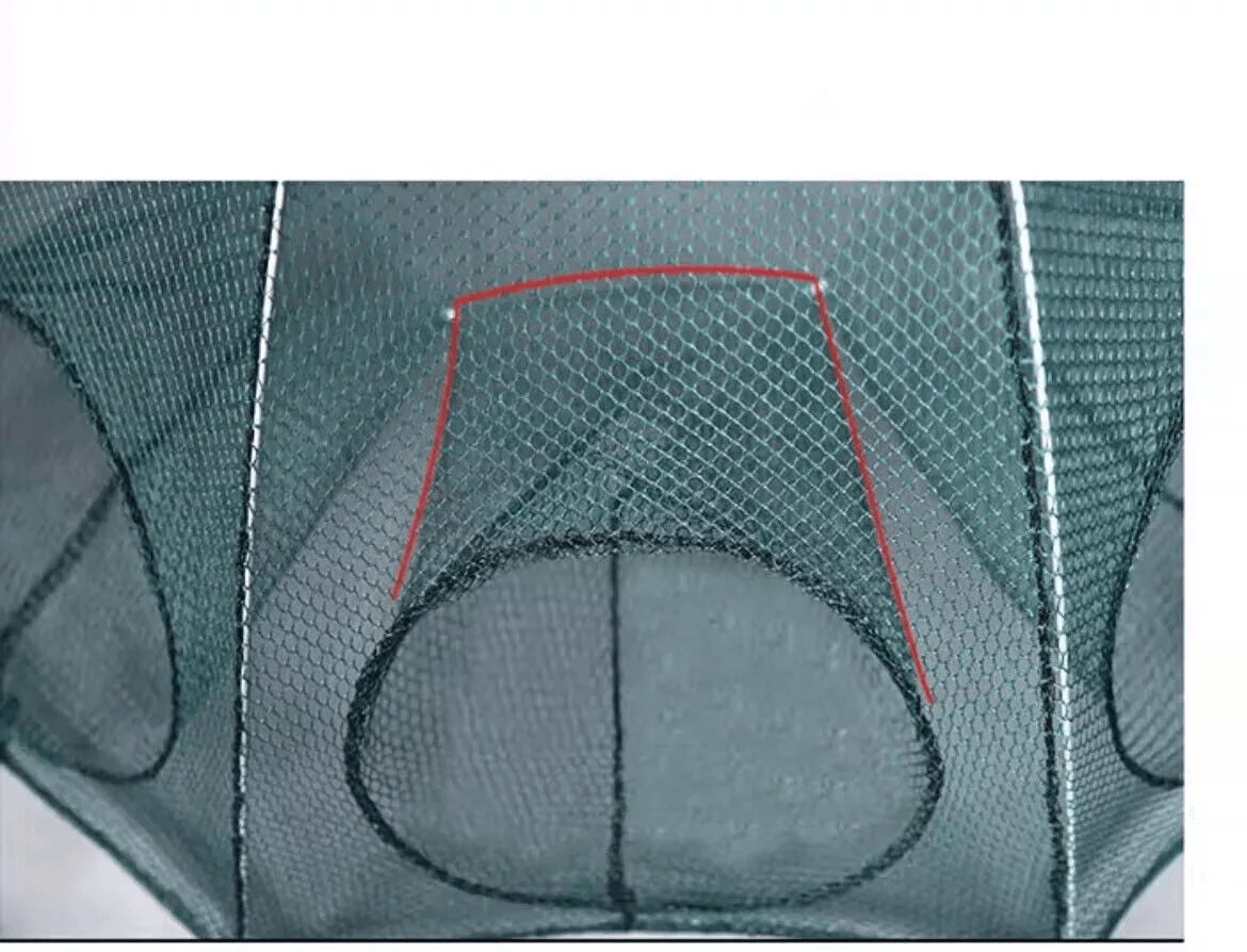 Foldable Fishing Bait Trap Net For Crab Crawdad Shrimp Fish Minnow  Portable Cast Dip Cage Easy To  4