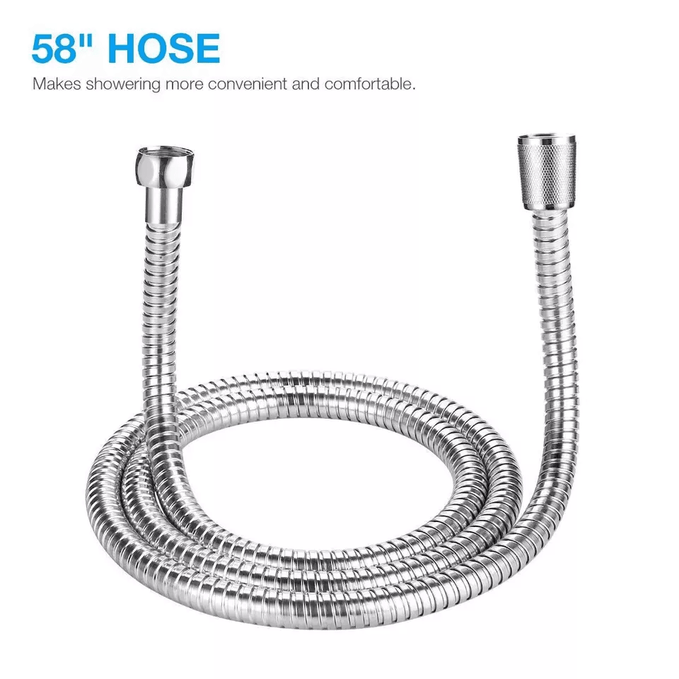 Handheld Shower Heads Spray With Hose High Pressure Shower Head Water Saving Adjustable Jet For Hom 11