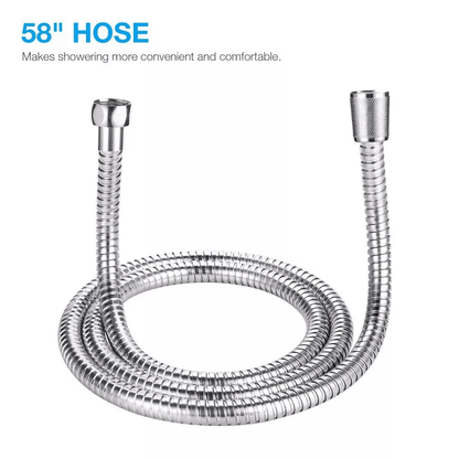 Handheld Shower Heads Spray With Hose High Pressure Shower Head Water Saving Adjustable Jet For Hom 11