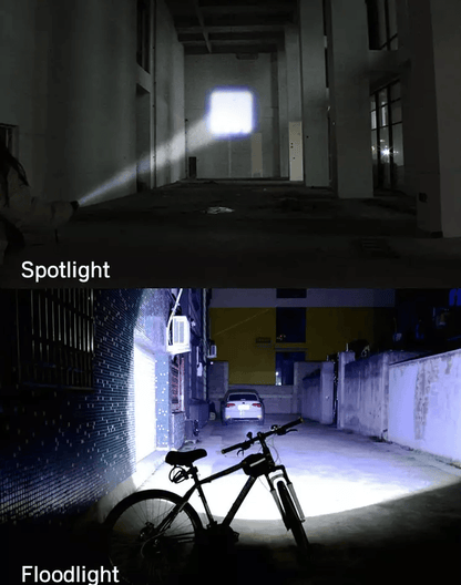 SuperBright Tactical Flashlight Five Modes LED Zoomable Torch Searchlight Compact Waterproof Flashl 4