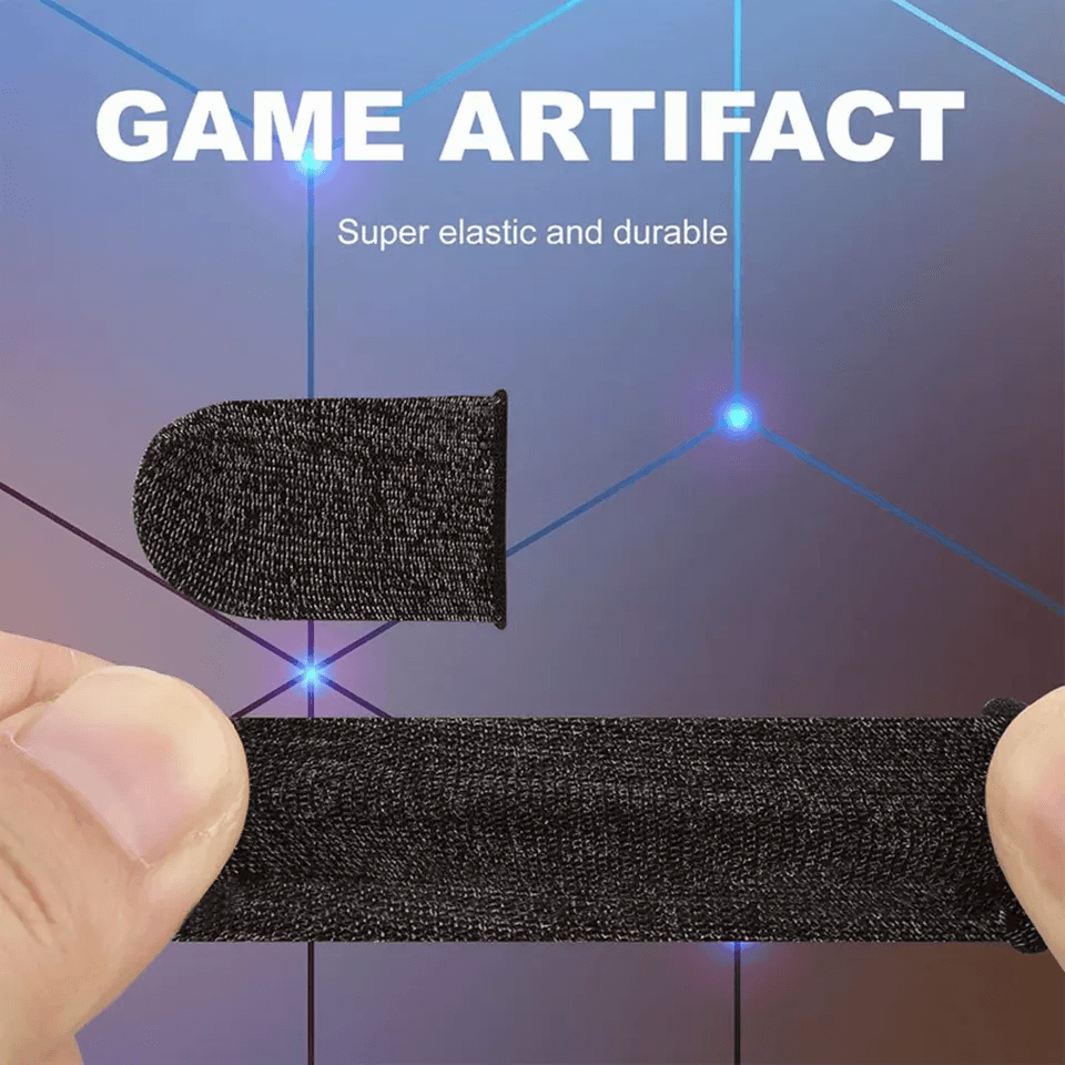 PUBG Mobile Gaming Finger Sleeves Sweatproof Touchscreen Gloves For Enhanced Control 2