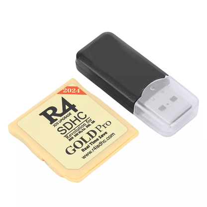 Newest R4 Gold Pro SDHC R4i Revolution Cartridge USB Compatible Plug And Play Gaming Card With Fast 2