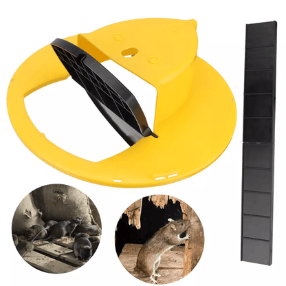 Mouse Rat Trap Flip  Slide Bucket Lid Reusable Humane Mousetrap For Indoor  Outdoor Rodent Control  5