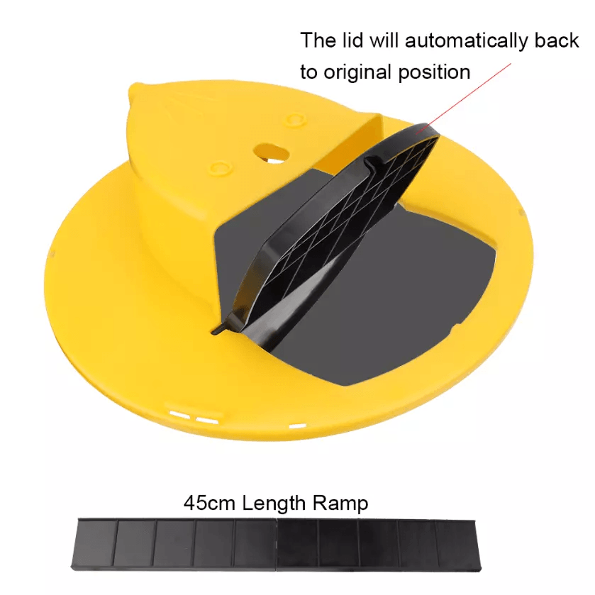 Mouse Rat Trap Flip  Slide Bucket Lid Reusable Humane Mousetrap For Indoor  Outdoor Rodent Control  7