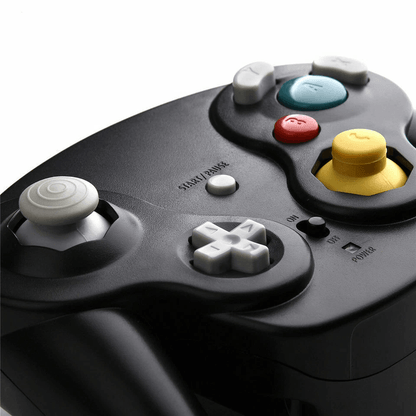 Retro Classic Wireless Game Controller For Gamecube GC NGC With Adapter Ergonomic Design For Ninten 12