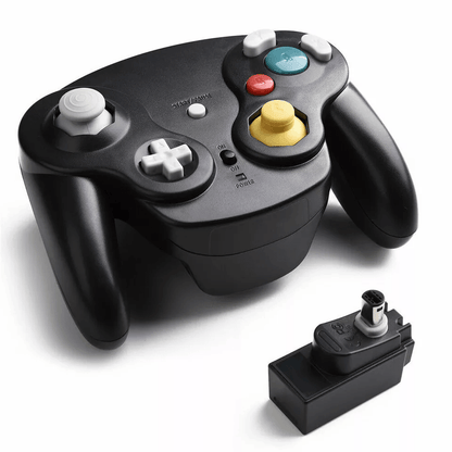 Retro Classic Wireless Game Controller For Gamecube GC NGC With Adapter Ergonomic Design For Ninten 15
