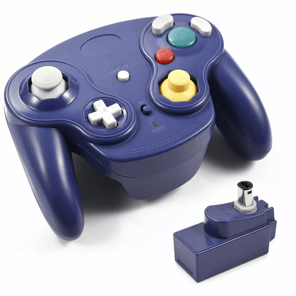 Retro Classic Wireless Game Controller For Gamecube GC NGC With Adapter Ergonomic Design For Ninten 16
