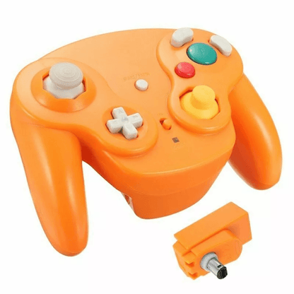 Retro Classic Wireless Game Controller For Gamecube GC NGC With Adapter Ergonomic Design For Ninten 9