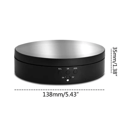 Electric Motorized Rotating Display Stand For Jewelry  Photography 5