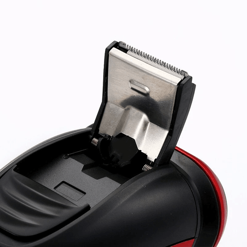 Cordless Mens Razor Rotary Waterproof Electric Shaver Wet Dry Grooming Tool With PopUp Trimmer And  7