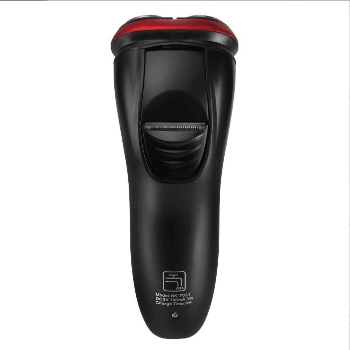 Cordless Mens Razor Rotary Waterproof Electric Shaver Wet Dry Grooming Tool With PopUp Trimmer And  14