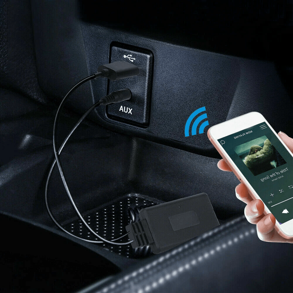 2in1 USB Bluetooth 50 Transmitter  Receiver Adapter  Wireless Audio Dongle For PC Car AUX Stereo TV 1