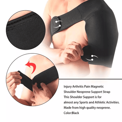 Shoulder Brace Support Compression Sleeve For Torn Rotator Cuff  AC Joint Pain Relief 1