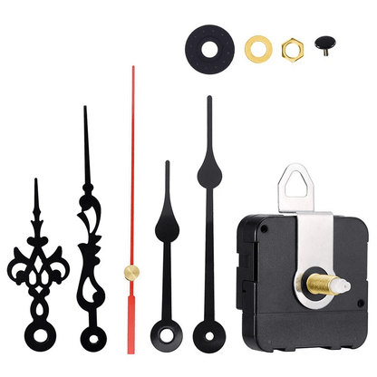 DIY Clock Parts Movement Quartz Mechanism Kit Wall Clock Repair Replacement Tool With Silent Motor  6