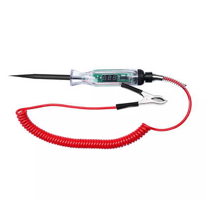 Automotive Digital Electric Voltage Circuit Tester For Car And Truck DC Test Light With LED Display 11