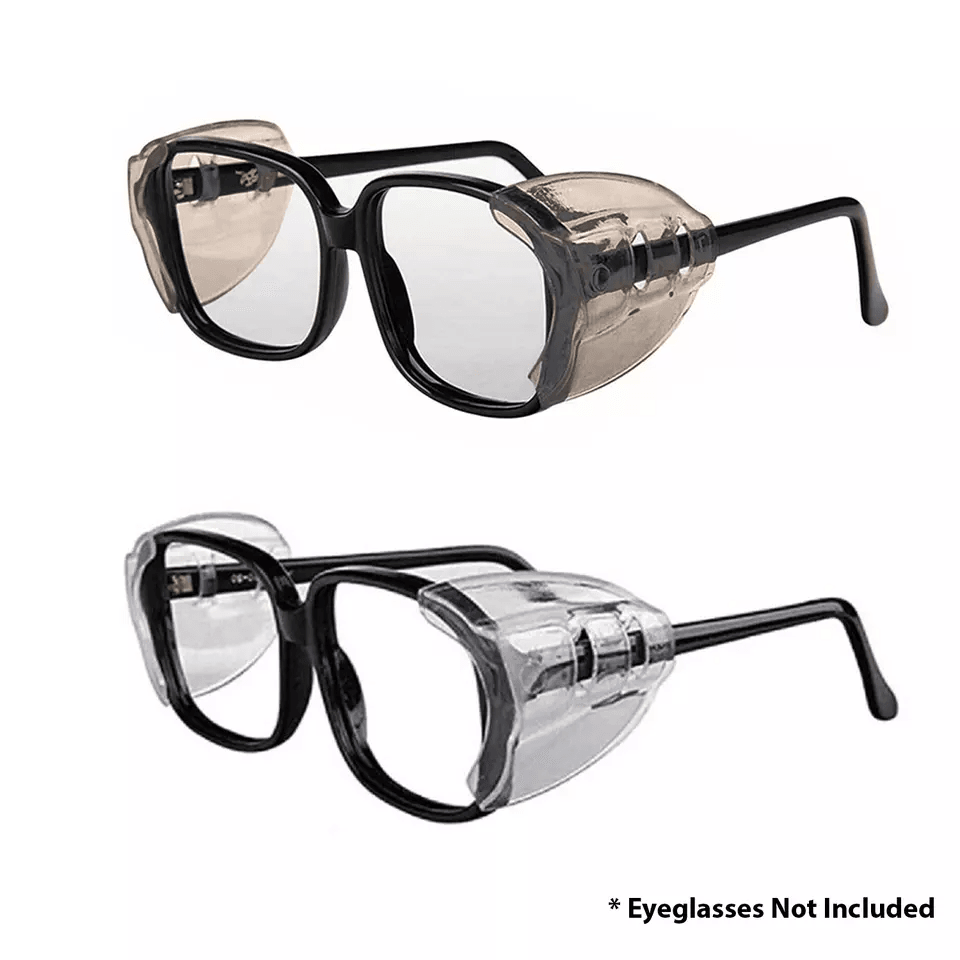 Side Shields For Eye Glasses Universal SlipOn Safety Glasses Shield 3