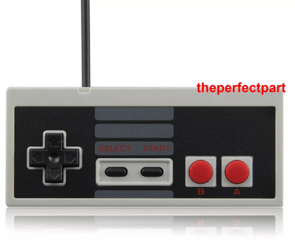 Retro Controller For Original Nintendo NES Console Wired Gamepad Compatible With Long Cord Replacem 3