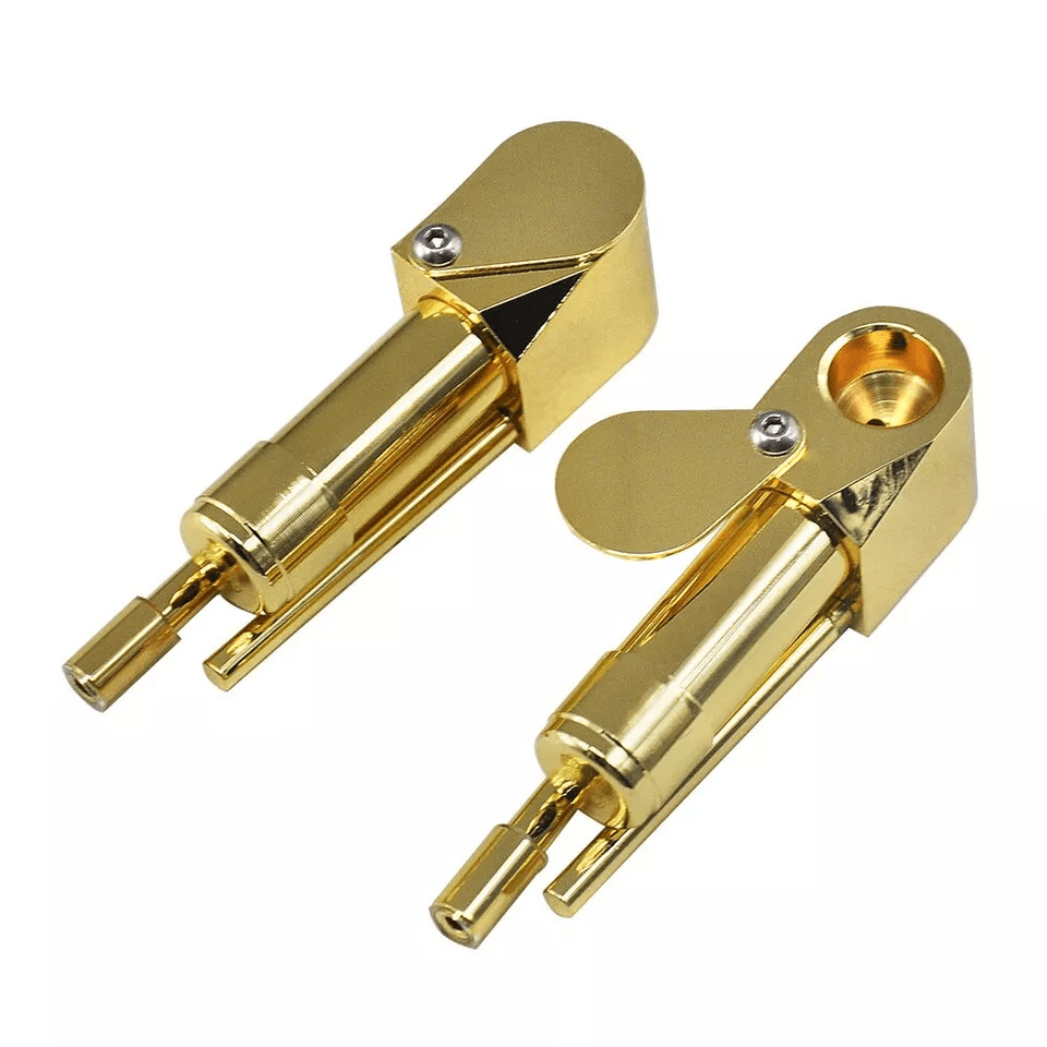 Brass Tobacco Smoking Pipe Stash Storage Cylinder Chamber Metal Pipe W Lid Bowl Durable Compact Poc 11