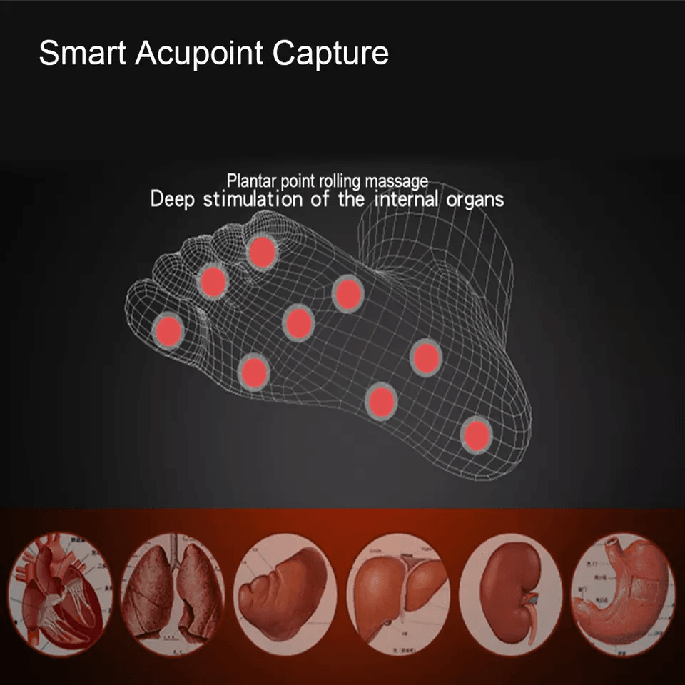 Leg Electric Deep Reshaping EMS Foot Massager Kneading Muscle Pain Relief Mat Foldable Portable Cir