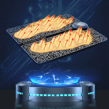 Leg Electric Deep Reshaping EMS Foot Massager Kneading Muscle Pain Relief Mat Foldable Portable Cir