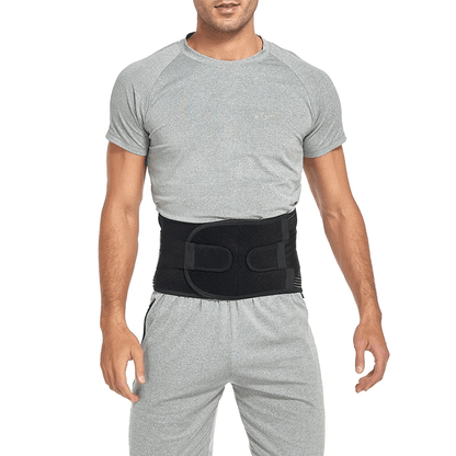 Adjustable Lower Back Brace Lumbar Support Waist Belt For Pain Relief Unisex Comfortable Support 0