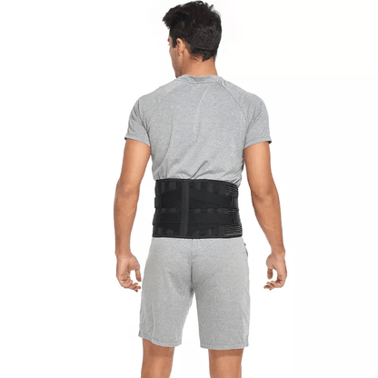 Adjustable Lower Back Brace Lumbar Support Waist Belt For Pain Relief Unisex Comfortable Support 6