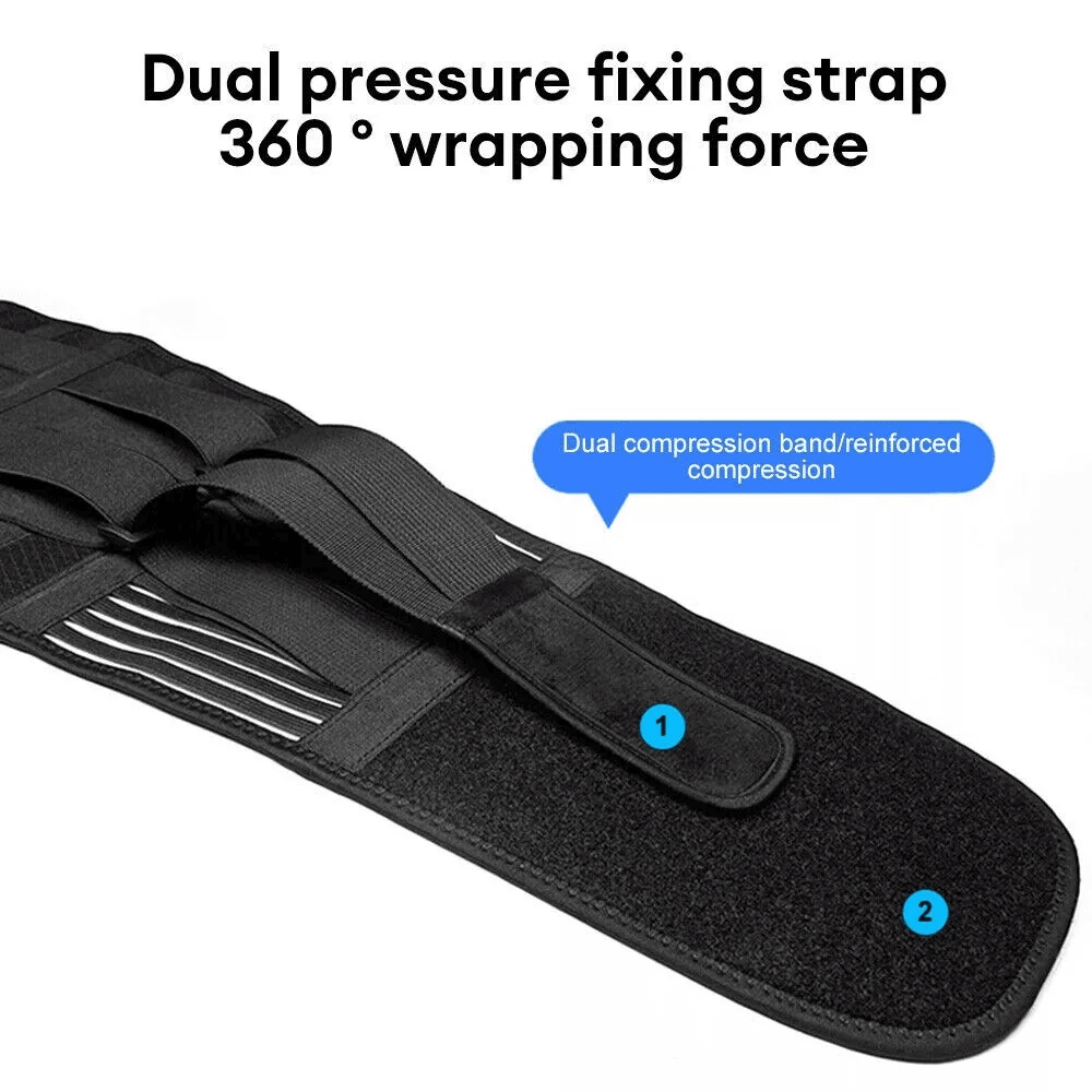 Adjustable Lower Back Brace Lumbar Support Waist Belt For Men And Women  Pain Relief Posture Correc 10