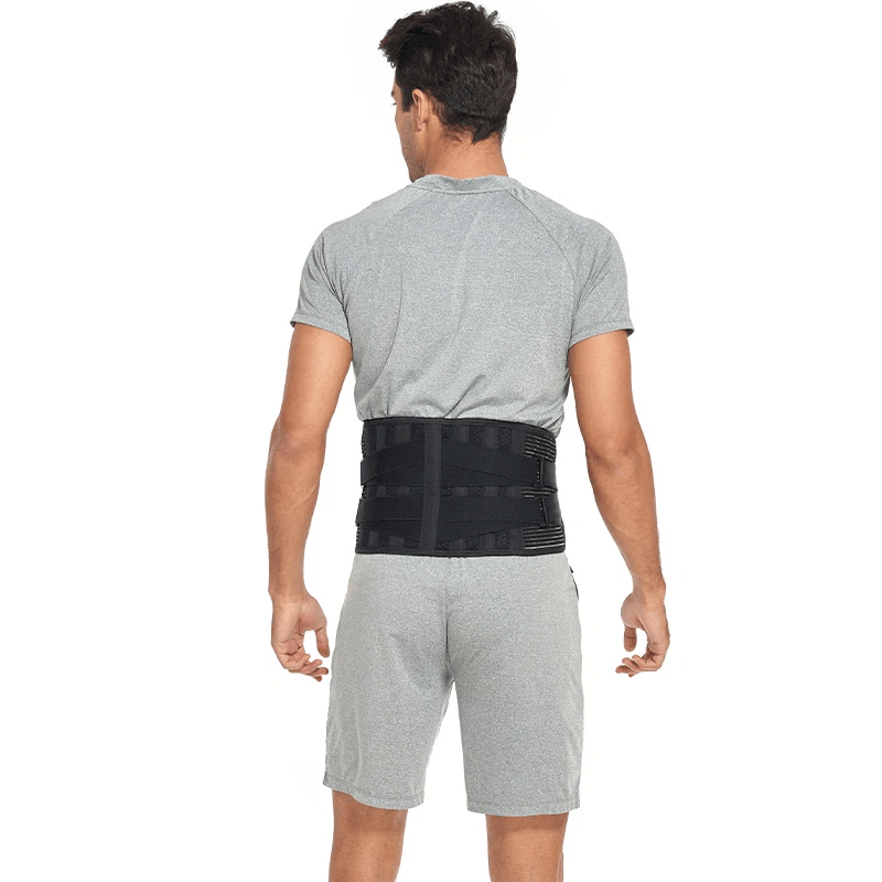 Adjustable Lower Back Brace Lumbar Support Waist Belt For Men And Women  Pain Relief Posture Correc 9