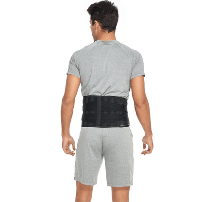 Adjustable Lower Back Brace Lumbar Support Waist Belt For Men And Women  Pain Relief Posture Correc 9