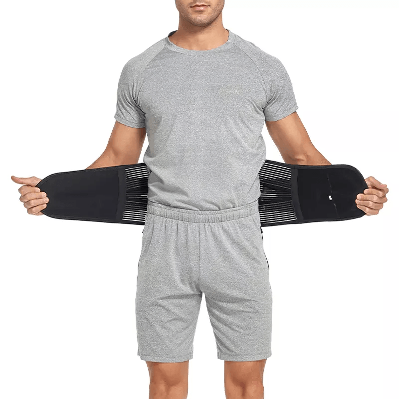 Adjustable Lower Back Brace Lumbar Support Waist Belt For Men And Women  Pain Relief Posture Correc 8