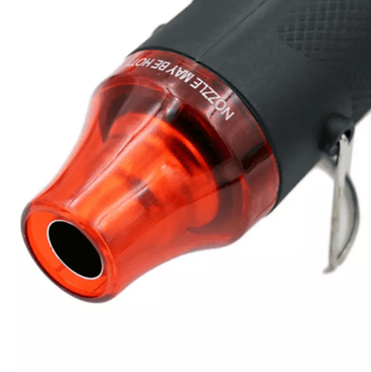 Hot Air Mini Heat Gun For DIY Crafts Electric Embossing Tool With Nozzles For Paint Drying Resin Cl 10