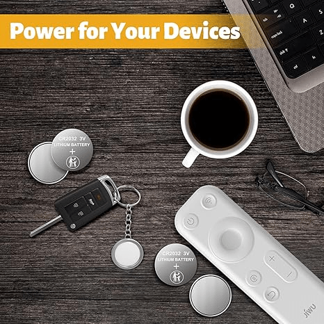 CR2032 3V Lithium Coin Cell Battery  Compatible With BR2032 DL2032  Ideal For Watches Remotes And M 2