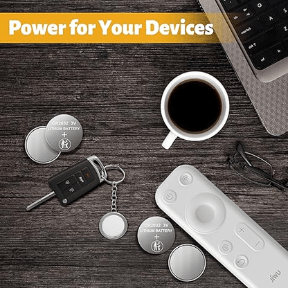 CR2032 3V Lithium Coin Cell Battery  Compatible With BR2032 DL2032  Ideal For Watches Remotes And M 2