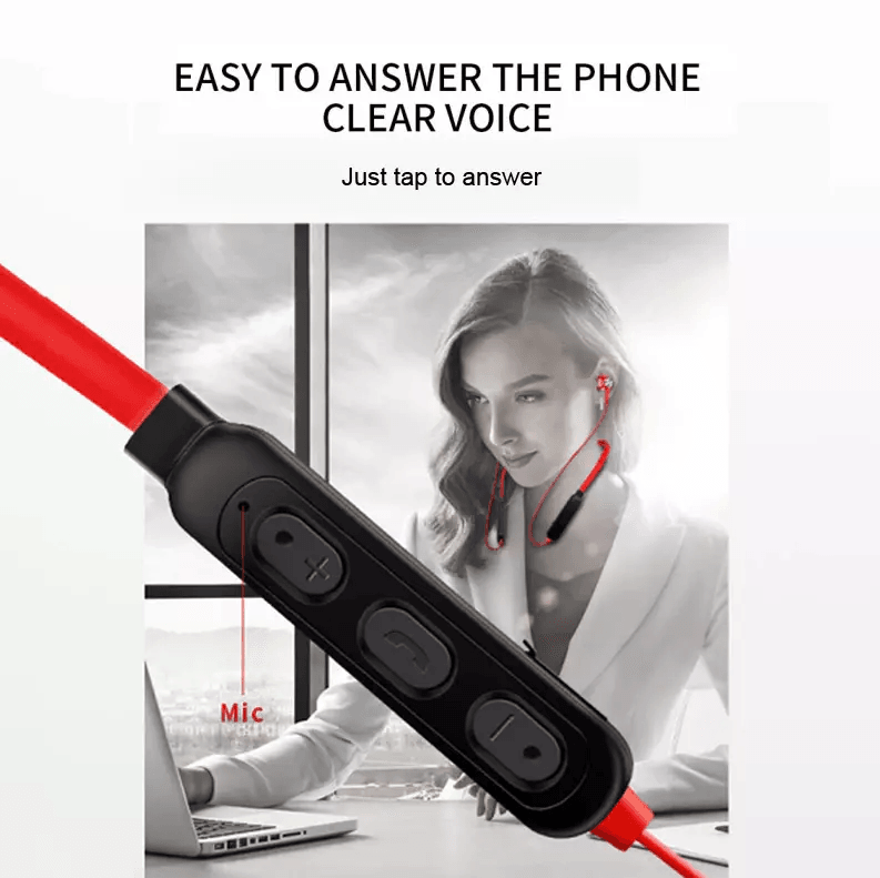 Waterproof Bluetooth Earbuds Sport Wireless InEar Headphones With Mic 2