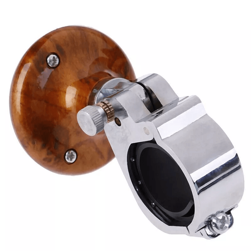 Universal Steering Wheel Spinner Knob Handle Heavy Duty Power Assist For Car Truck Tractor Boat Erg 3