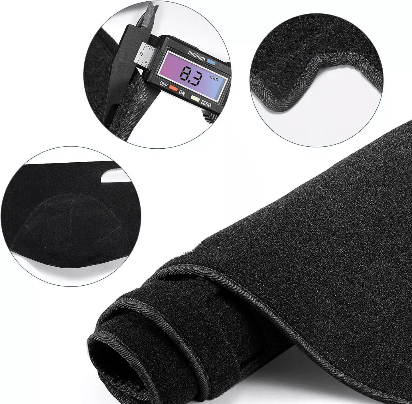 Fit For Chevy SilveradoTahoeSuburban 20072014 Dashboard Pad Cover Mat UV Protection Dash Mat With O 5