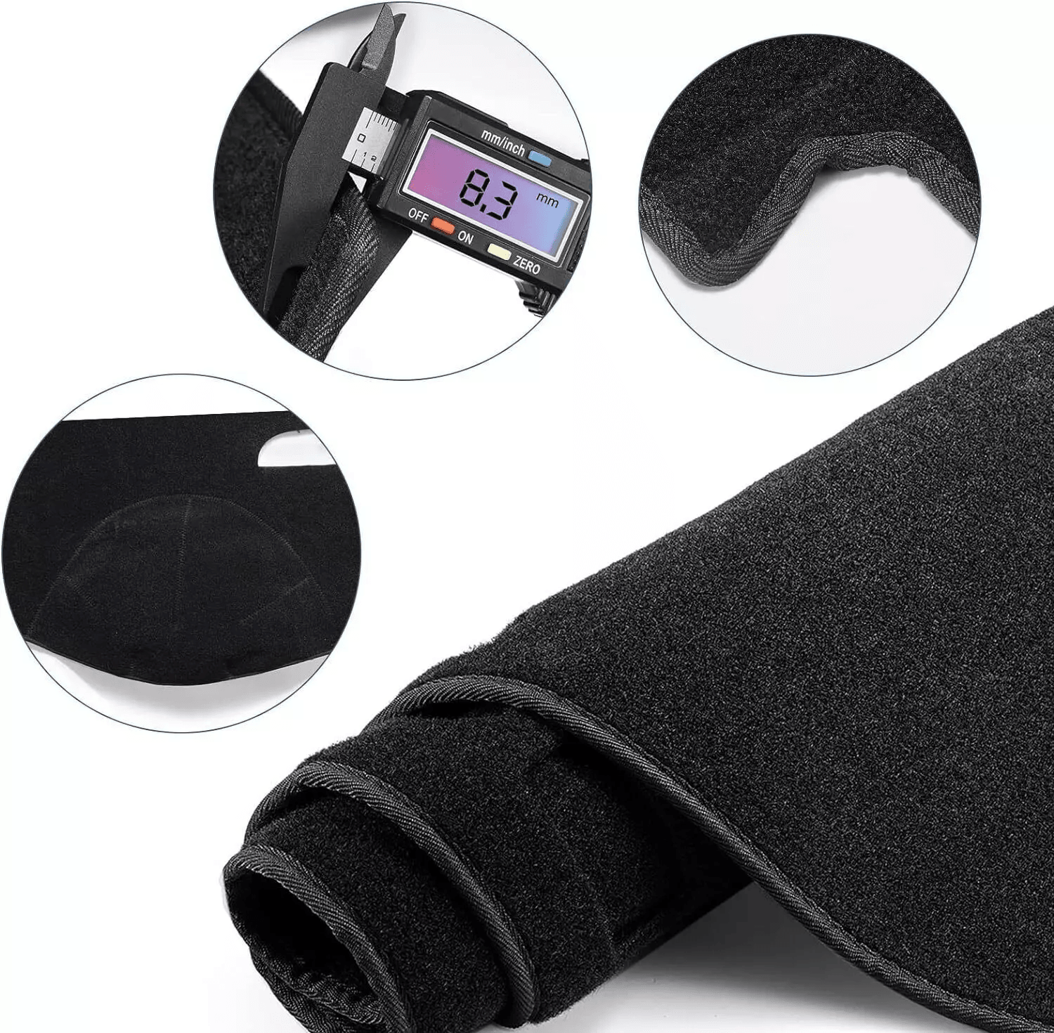 Fit For Chevy SilveradoTahoeSuburban 20072014 Dashboard Pad Cover Mat UV Protection Dash Mat With O 5