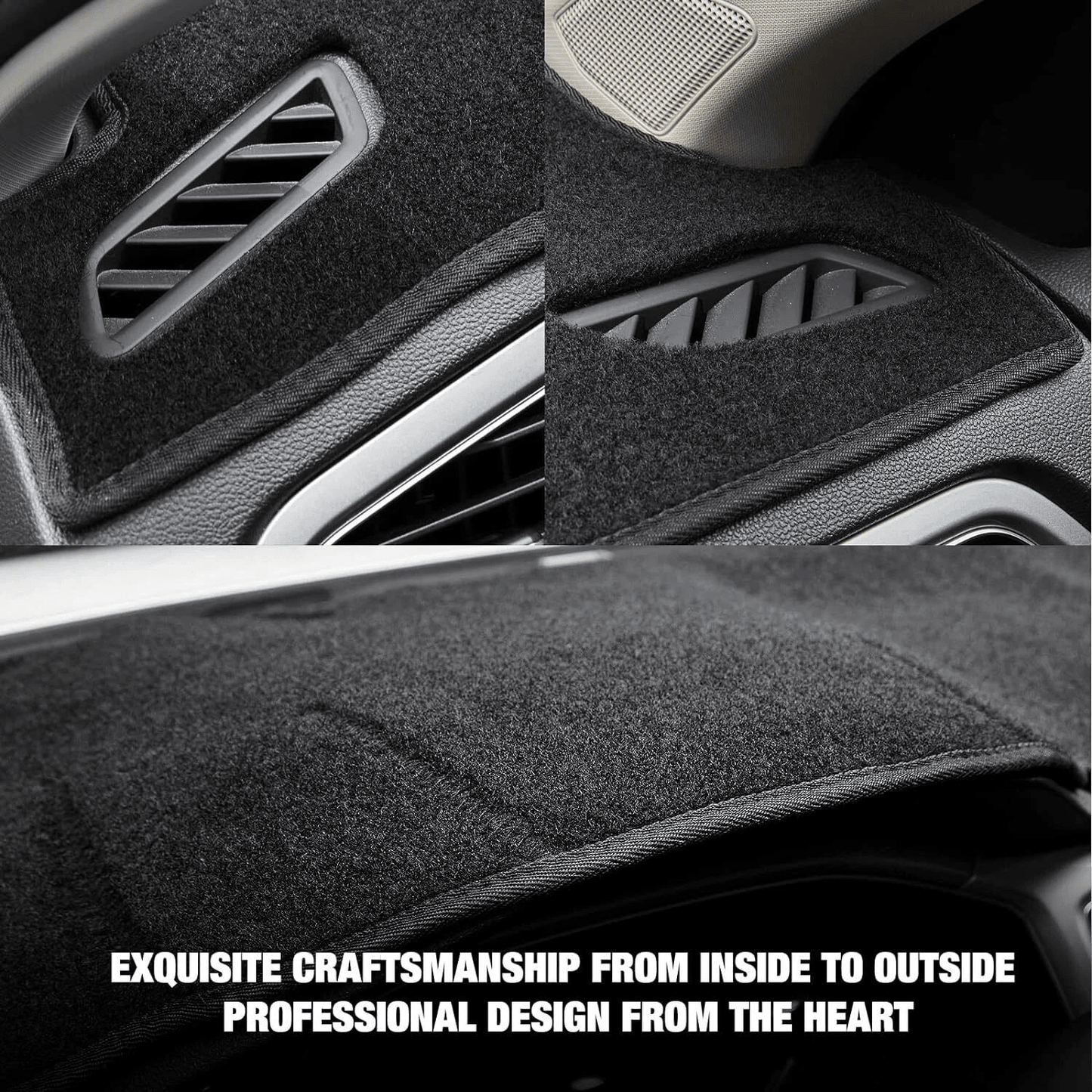 Fit For Chevy SilveradoTahoeSuburban 20072014 Dashboard Pad Cover Mat UV Protection Dash Mat With O 2