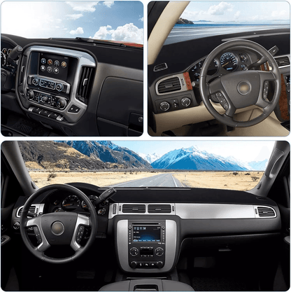 Fit For Chevy SilveradoTahoeSuburban 20072014 Dashboard Pad Cover Mat UV Protection Dash Mat With O 11