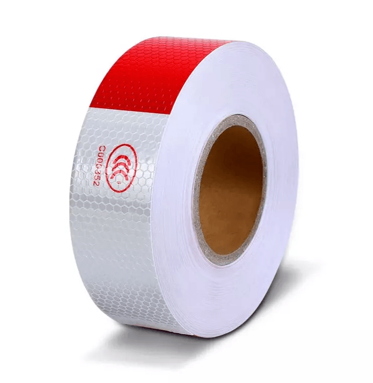 Red White Reflective Conspicuity Tape For Trailer Safety Warning Sign Auto Truck Strip With Waterpr 9