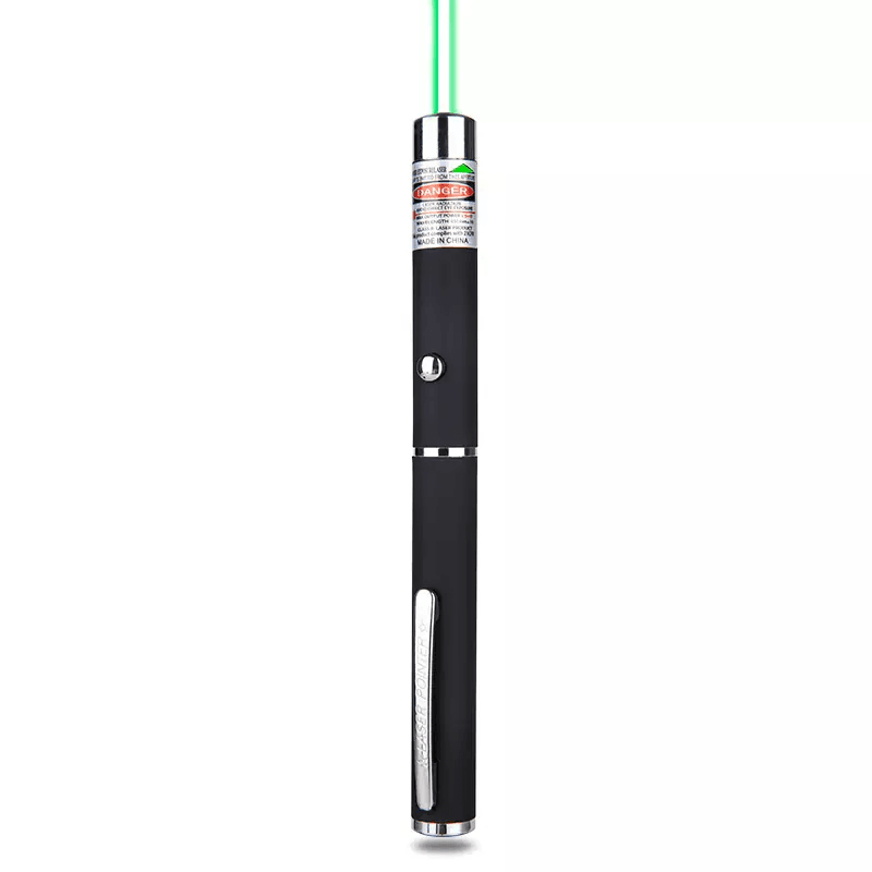 Laser Pointer Pen Green Blue Red Light Visible Beam Lazer Battery Powered Metal Pen For Cat Toys  O 16