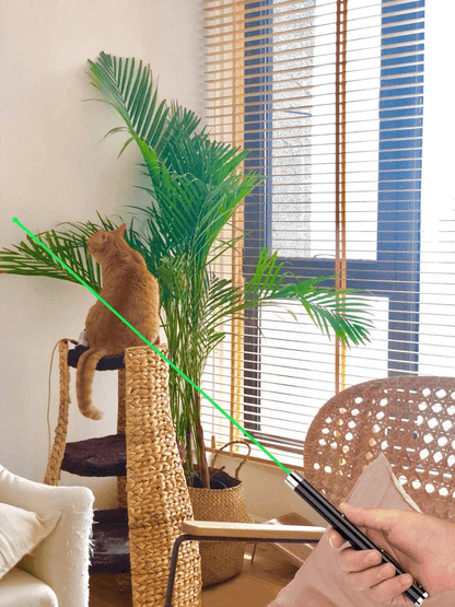 Laser Pointer Pen Green Blue Red Light Visible Beam Lazer Battery Powered Metal Pen For Cat Toys  O 2