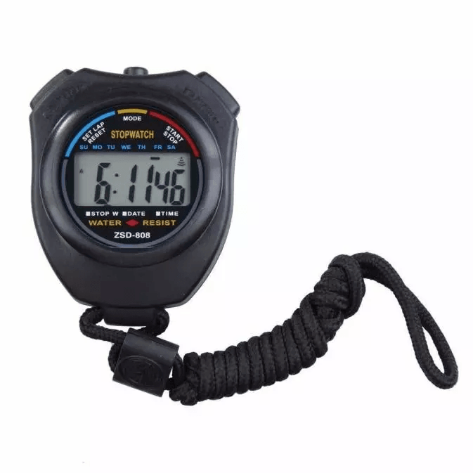 Digital Stopwatch Sports Counter Set With Chronograph Date Timer And Odometer Watch Lightweight Tim 6