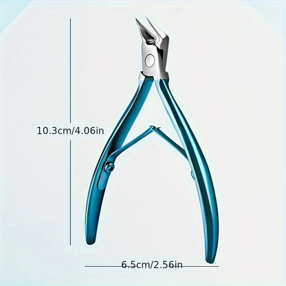 Professional Manicure Dead Skin Pliers – Stainless Steel Bevel Scissors for Precise Nail Care