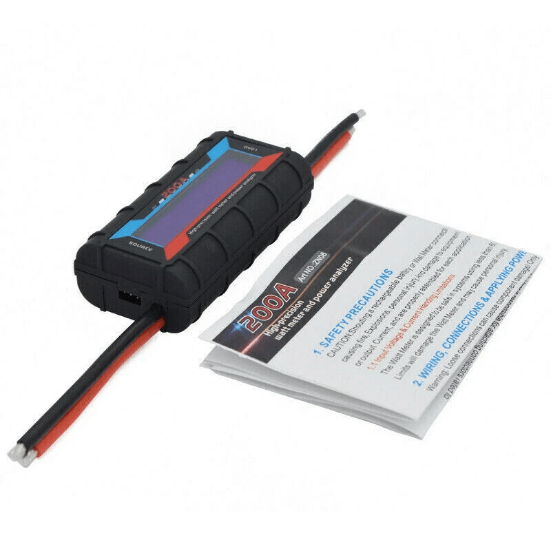 DC Digital Monitor LCD Volt Amp Meter Analyzer For RC Car Solar Battery Power 4