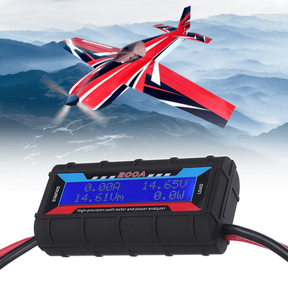 DC Digital Monitor LCD Volt Amp Meter Analyzer For RC Car Solar Battery Power 2
