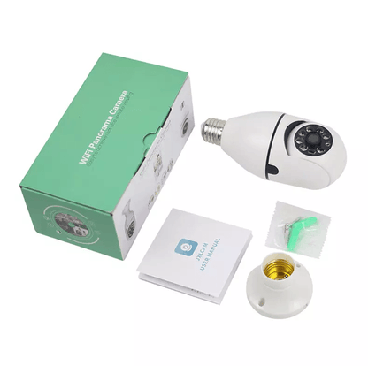 Light Bulb Camera WiFi Smart Wireless Security IR Night Vision With Motion Alerts TwoWay Audio For  10